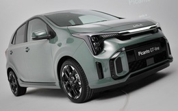 Kia Morning 2024 lần đầu lộ diện: Đèn pha như Carnival và Sorento mới, cạnh tranh Wigo, Grand i10