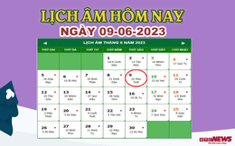 Lịch âm 9/6 – Âm lịch hôm nay 9/6 chính xác nhất - lịch vạn niên 9/6/2023