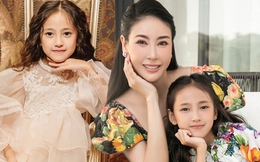 Nhan sắc ái nữ 8 tuổi của Hà Kiều Anh được ví như "tiểu mỹ nhân"