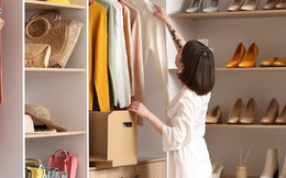 Các cách giúp tối đa hóa không gian tủ quần áo để lưu trữ đồ