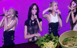 Loạt biểu cảm đáng yêu của Rosé khi ăn phở chính hiệu, các fan thay nhau nghi vấn BLACKPINK đã ăn ở đâu?