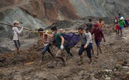 Sạt lở mỏ khai thác ngọc bích tại Myanmar, lo ngại 36 người chết