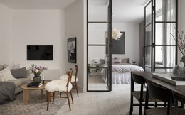 Căn hộ chỉ 49m2 nhưng ít ai tin đó là diện tích thực nhờ thiết kế sáng tạo