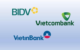 Dòng tiền lớn rút khỏi BIDV, VietinBank và Vietcombank