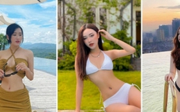 3 hot girl đóng phim Việt giờ vàng đọ dáng với bikini