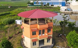 Độc lạ ngôi nhà 420 tấn quay 360 độ ở Bắc Giang