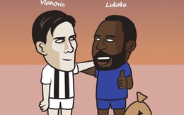 Biếm họa 24h: Romelu Lukaku háo hức gia nhập Juventus