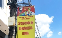 'Rối não' với ngữ pháp trong khẩu hiệu tuyên truyền tại Bình Định