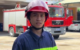 Chiến sĩ PCCC kể lại thời khắc cứu em bé toàn thân ám khói