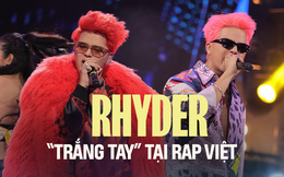 Quang Anh Rhyder: Là “tế thần" cho dư luận cả mùa Rap Việt, cuối cùng ra về tay trắng