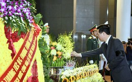 Lãnh đạo Đảng, Nhà nước, Quân ủy Trung ương - Bộ Quốc phòng viếng Thượng tướng Nguyễn Chí Vịnh