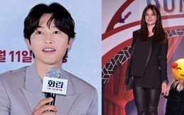 Song Joong Ki lần đầu dự sự kiện sau khi lên chức bố, đích thân nói về tin bà xã người Anh có con riêng
