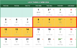 Bộ Nội vụ chốt lịch nghỉ Tết nguyên đán 2024