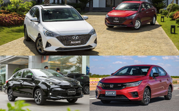 Bộ 3 sedan Toyota Vios, Honda City và Hyundai Accent đua nhau giảm giá