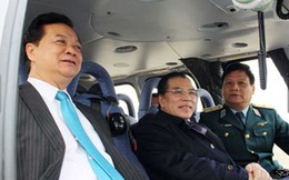 Chuyên cơ bay thành công chở Thủ tướng Nguyễn Tấn Dũng sang Lào