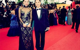 Hồng Ánh rạng rỡ với áo dài trên thảm đỏ Cannes 2013