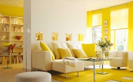 Căn nhà ngập tràn sức sống với gam màu vàng