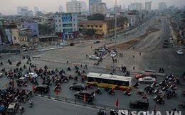 Cận cảnh tuyến đường đắt nhất Thủ đô sau khi thông xe