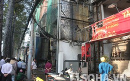 Cháy lớn giữa trung tâm Sài Gòn