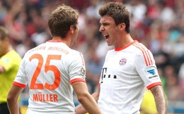 Mandzukic lập siêu phẩm, Bayern thắng nhẹ Frankfurt