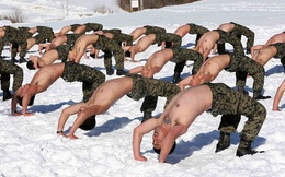 Tân binh đặc nhiệm Hàn Quốc ra quân huấn luyện mùa đông