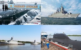 Điểm mặt những chiến hạm "khủng" Hải quân Nga tiếp nhận năm 2014