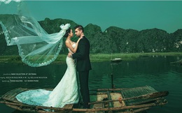 Chụp ảnh cưới cực “hot”, siêu WAGs Việt Nam chuẩn bị lên xe hoa