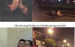 Dân mạng cầu chúc nữ sinh bị xe đâm ở Xã Đàn sớm bình phục