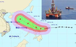Giàn khoan Trung Quốc sẽ không tháo chạy để tránh bão Rammasun