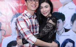 Nhật Tinh Anh tình tứ ôm eo Uyên Trang