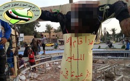 ISIL đánh dấu "Ngày lập quốc" bằng 8 thi thể bị đóng đinh