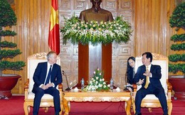 Thủ tướng Nguyễn Tấn Dũng tiếp cựu Thủ tướng Anh