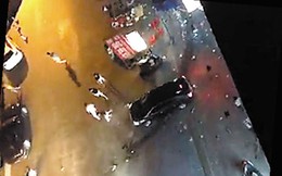 Hãi hùng “xe điên” truy sát người, làm loạn trên phố