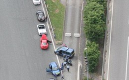 Cảnh sát Pháp điều trực thăng truy đuổi theo 5 siêu xe đua trái phép