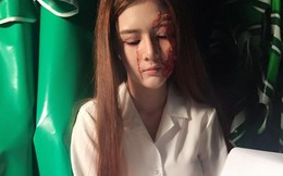 Hết hồn với gương mặt "biến dạng" của hot girl Lily Luta