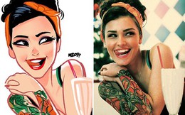 Chàng trai trẻ 'gây sốt' toàn thế giới với ảnh minh họa cực đáng yêu