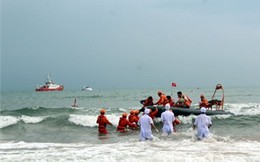 Diễn tập cứu nạn thành công máy bay rơi trên biển