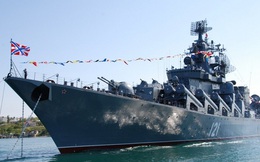 Chiến hạm Mỹ âm thầm theo dõi tàu tuần dương Nga ở Syria