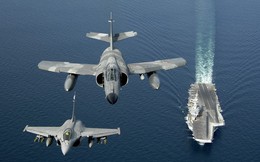 Pháp đã huy động những loại máy bay nào tham gia không kích IS?