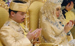 Cận cảnh hôn lễ xa hoa của Hoàng tử Brunei