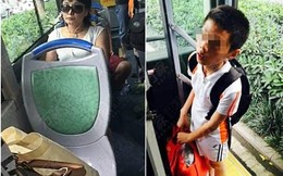 "Khó đỡ" màn bắt nạt, ép trẻ con nhường chỗ trên xe buýt