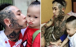 Giải mã hình xăm trên người ông bố trẻ: Khi con trai là tất cả