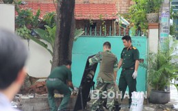 Phong tỏa khu dân cư 5 giờ vì phát hiện vật "lạ"