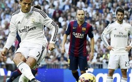 SPORT thống kê: Real Madrid hưởng penalty nhiều gấp hơn 3 lần Barca