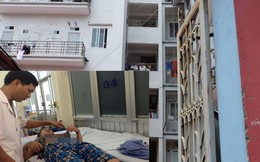 Hà Nội: Người phụ nữ rơi từ tầng 5 xuống khe tường