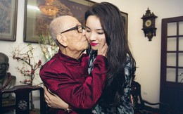 GS Vũ Khiêu thơm má Kỳ Duyên: Nụ hôn rất bình thường