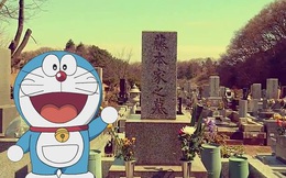 Cuộc gặp lặng im đầy xúc động với "cha đẻ" Doraemon