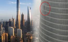 Kinh hoàng cảnh tượng kính từ tầng 76 của tòa cao ốc bay xuống đất