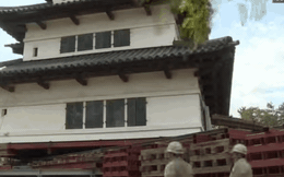 Đây là cách mà người Nhật di chuyển 1 tòa lâu đài nặng hơn 400 tấn!
