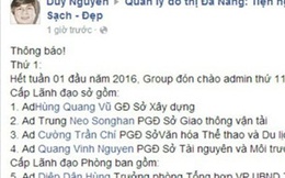 Đà Nẵng: Giám đốc sở kiêm admin facebook